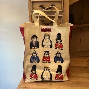 Ulster Weavers CAT Tote Bag Best in Breed Ann Edwards Royalty British HTF